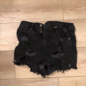 Target high rise shorts